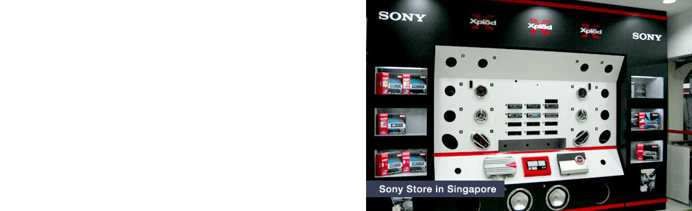 Sony Store in Singapore